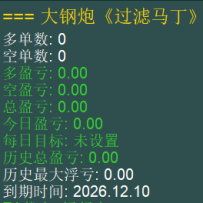 大钢炮 过滤马丁（MT5）