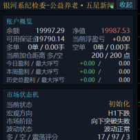银河系纪检委_公益养老版_V2.1分层马丁加仓_五星新闻首单限制_异步平仓滑点_断电恢复版_168718（MT5）